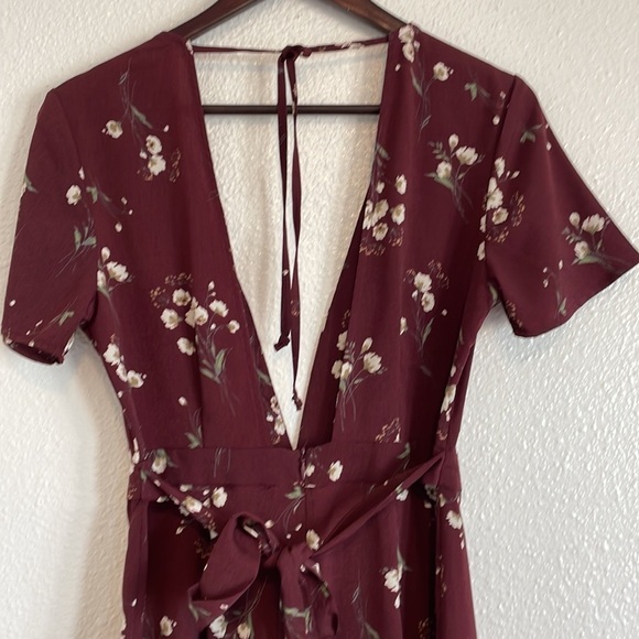 Sadie & Sage Floral Jumpsuit Sz Small - Picture 4 of 9